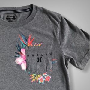HURLEY Boys Tropical Pocket T-shirt